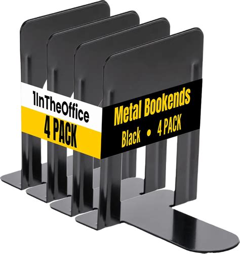 sheet metal bookends|heavy duty metal bookends.